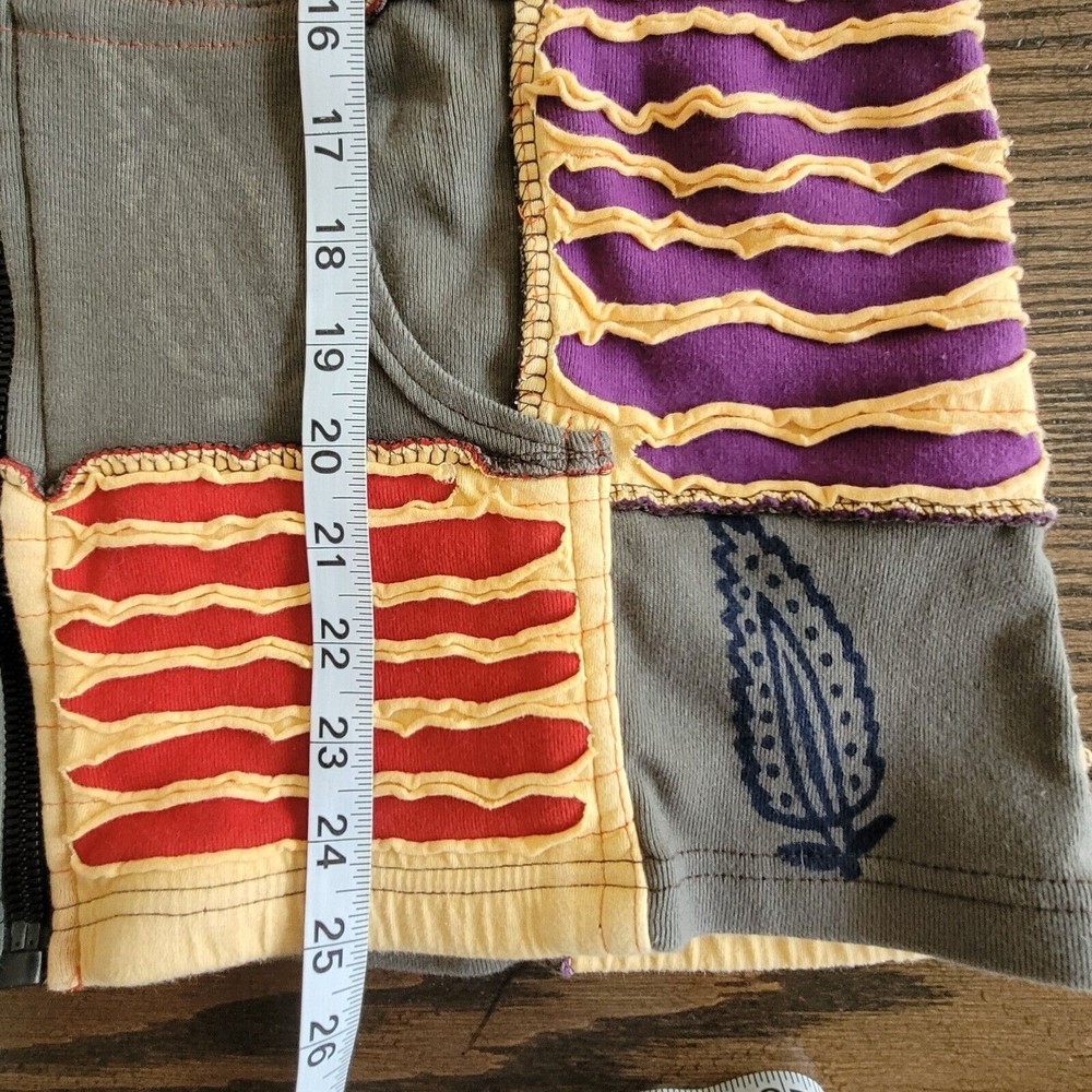 Rising International Multicolor Patchwork Jacket - image 6